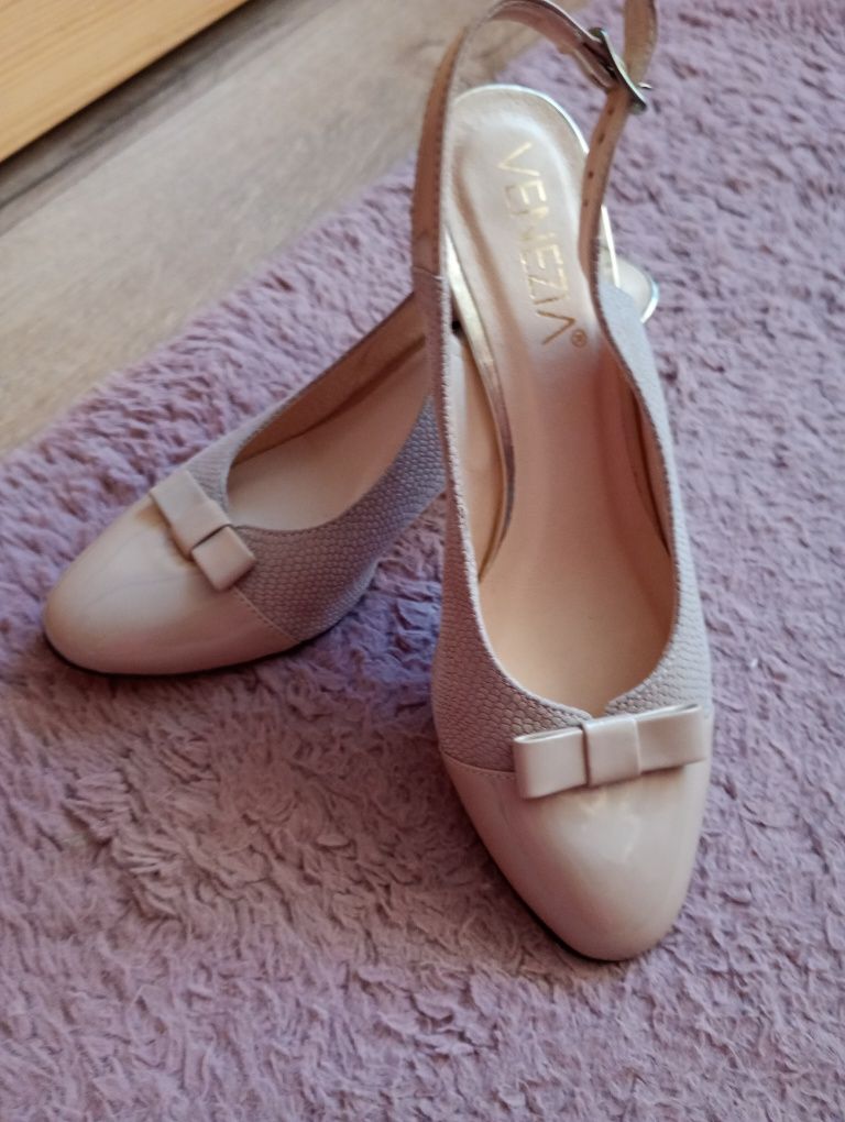 Skórzane buty Venezia 36 nowe