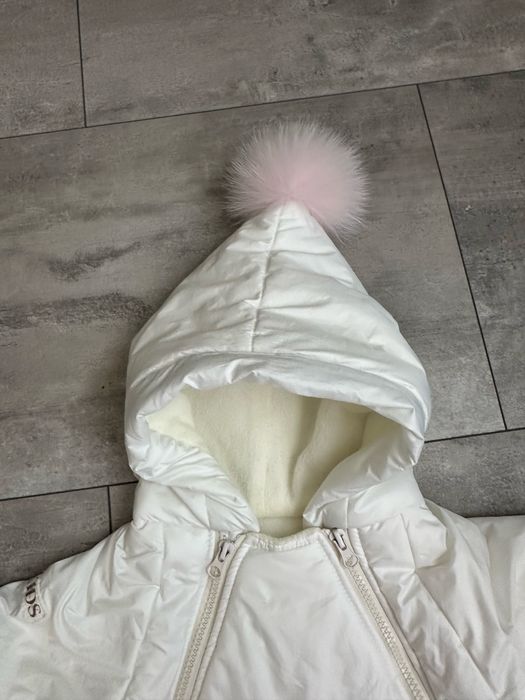 Комбінезон зимовий 6-9 місяців з шапочкою та шарфиком