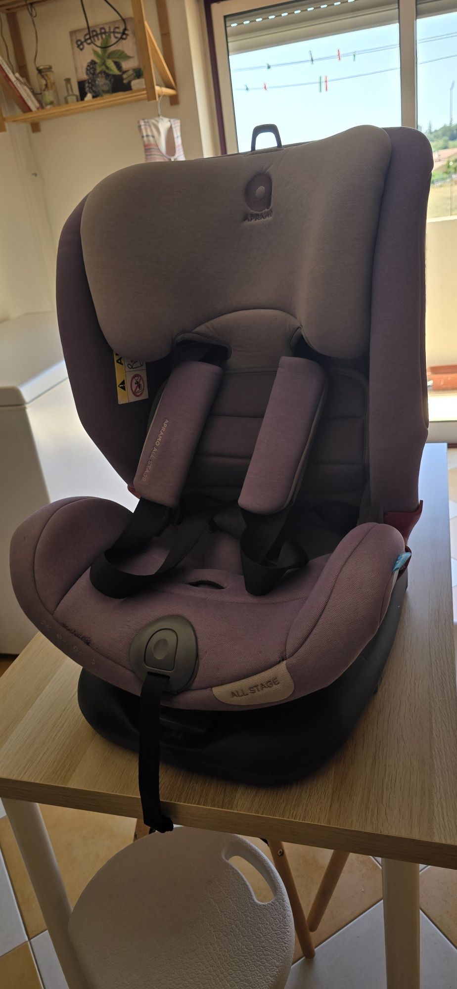 Cadeira 0/1/2/3 ISOFIX, Arnês e avisador de cinto