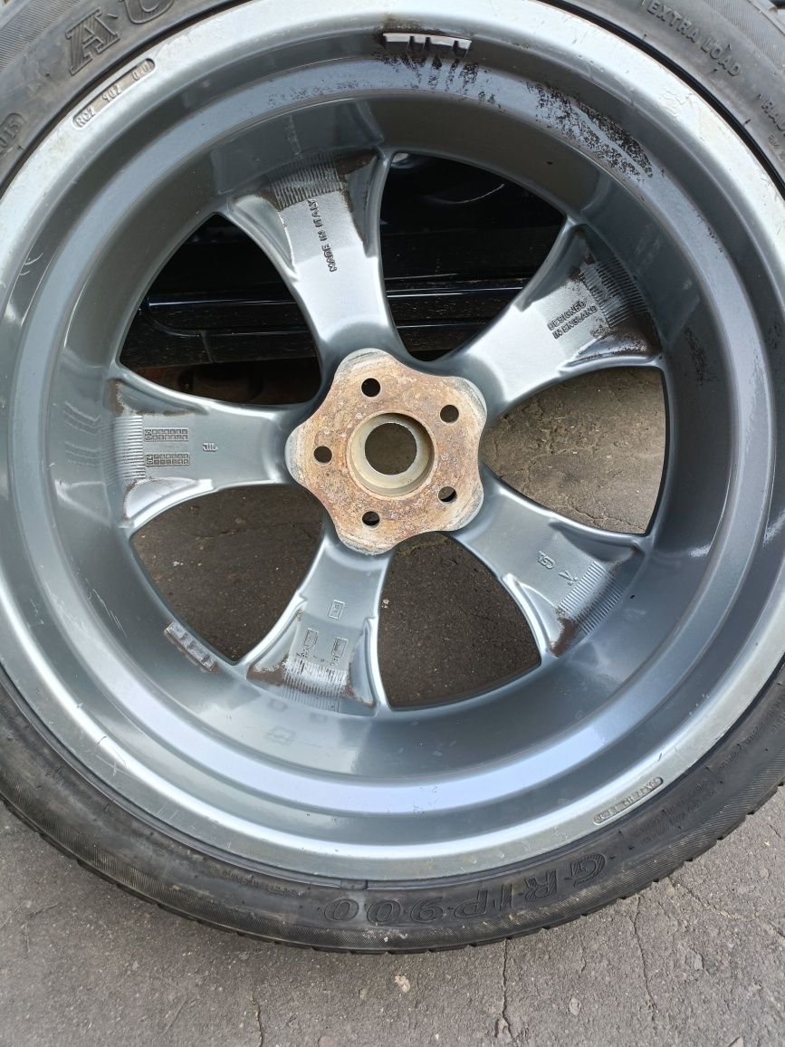 Felga KAHN 22 całe 5x120 koło 9Jx22H2 ET30 cb- 72,6 Autogrip 285/35ZR2