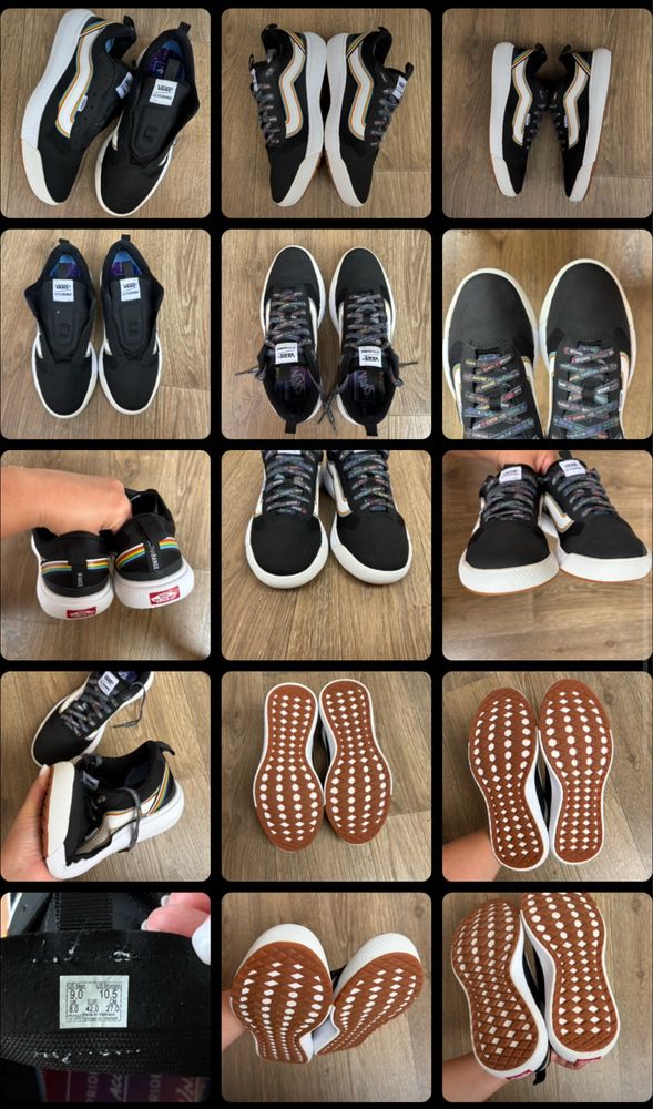 Vans р.42 уст.27см Чоловічі кеди кросівки Ванс UltraRange EXO Pride
