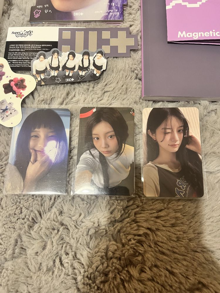 Illit album magnetic kpop photocard hybe newjeans twice blackpink itzy