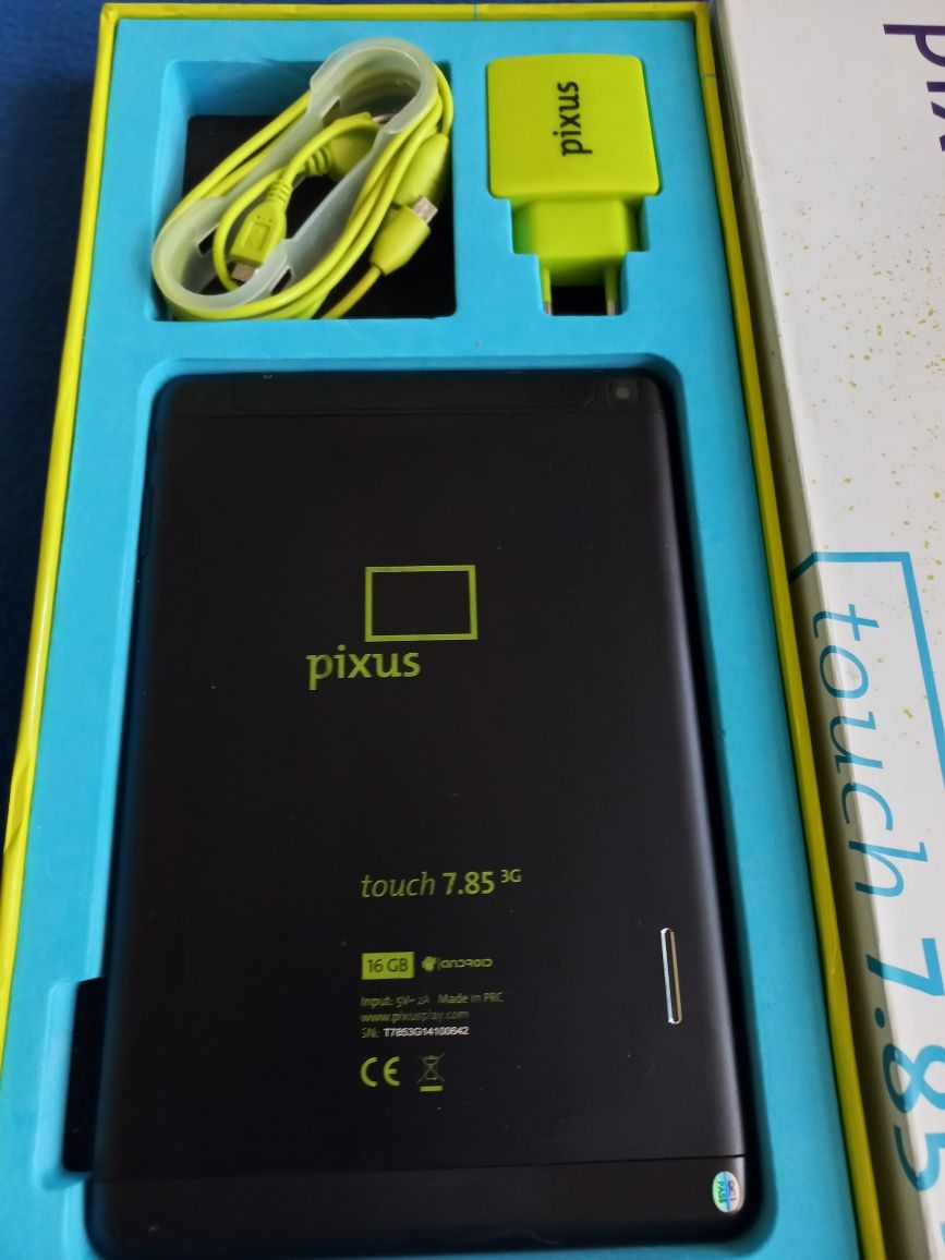 планшет Pixus 7.85" андроид 16 Гб