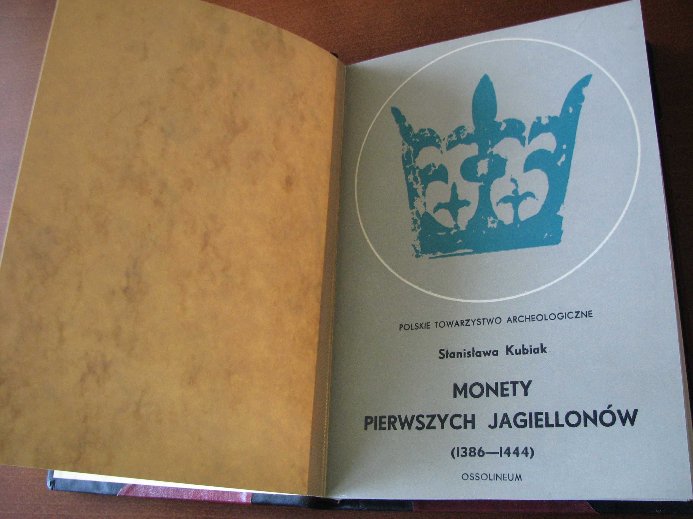 Monety Pierwszych Jagiellonów Stanisława Kubiak Stan ideał!