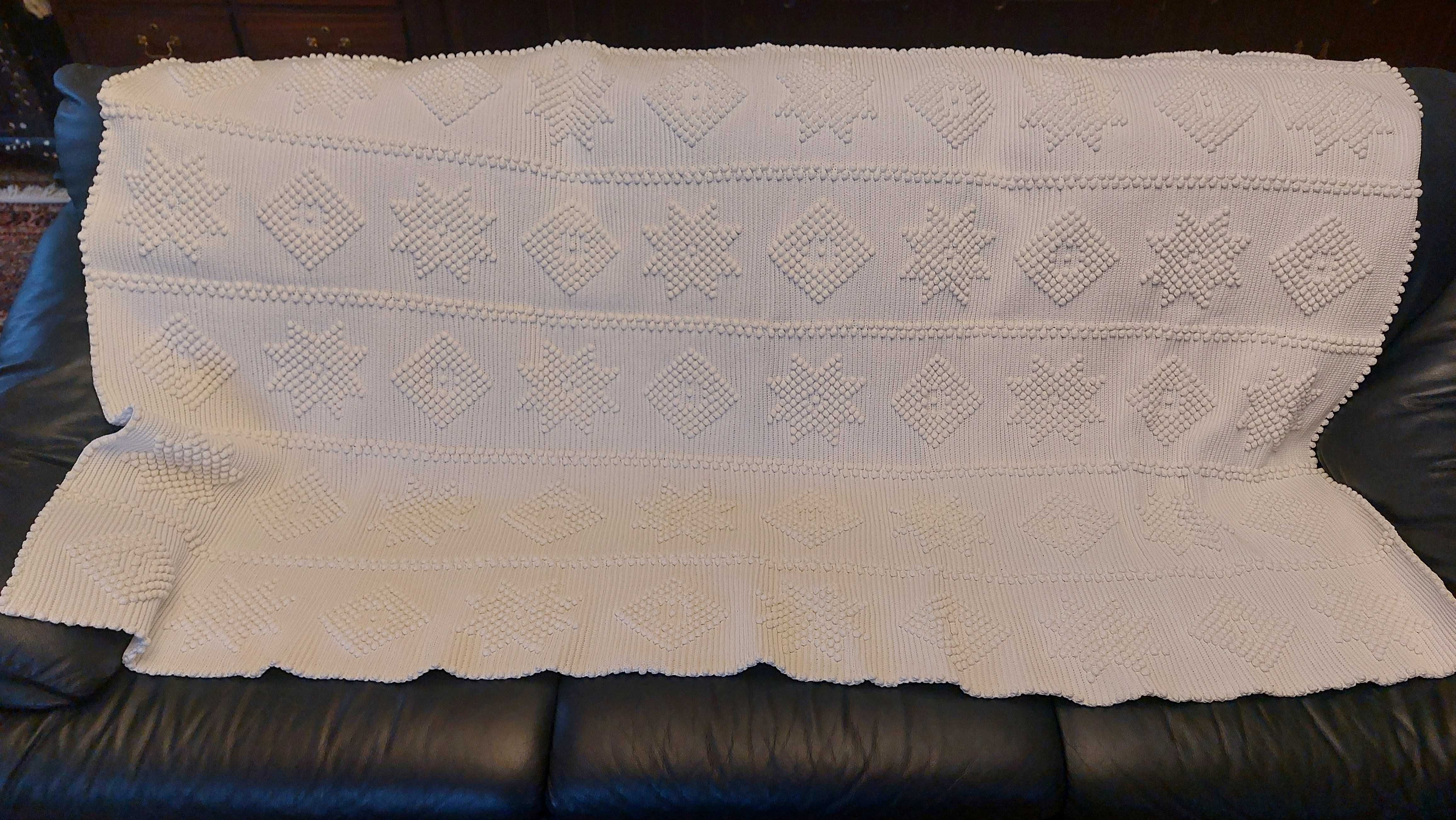 Colcha de algodão feita à mão