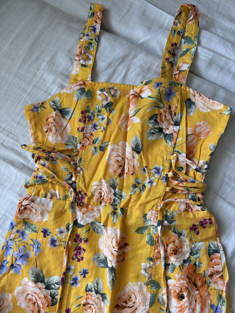 Бавовняний сарафан bershka