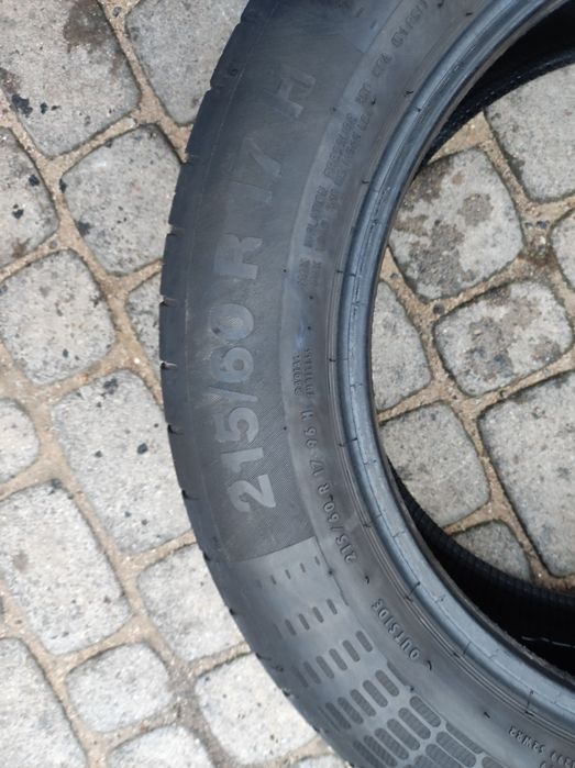 215.60.17 komplet opon letnich Continental EcoContact 5 Dot 2020
