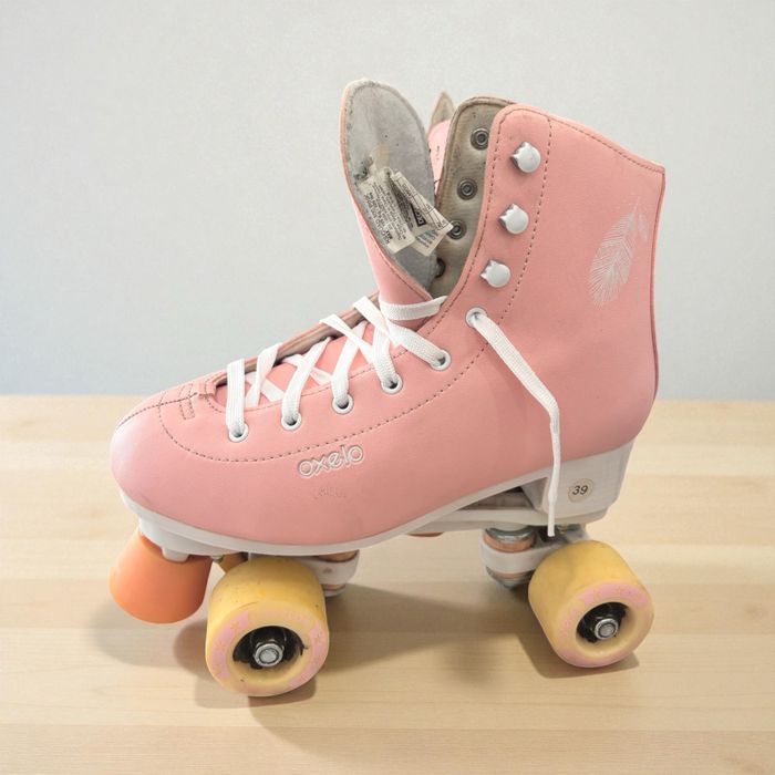 Patins oxelo n39 4 rodas (decathlon)