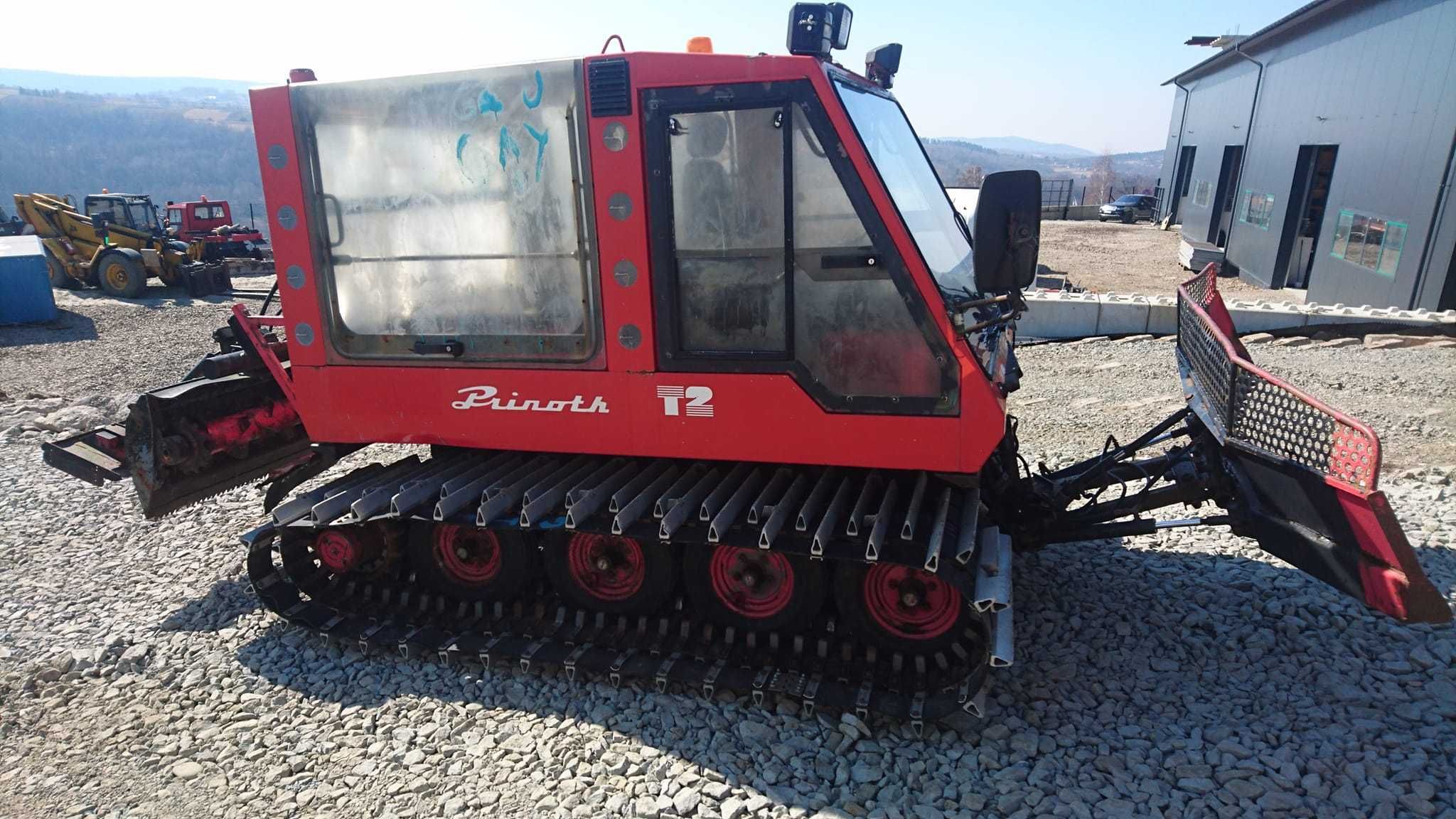 Ratrak Prinoth T2 frez trasy biegowe osobowy towarowy unimog bagno