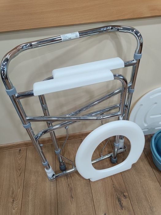 Складаний стілець з судном, туалетний крісло стілець (стул туалетный).