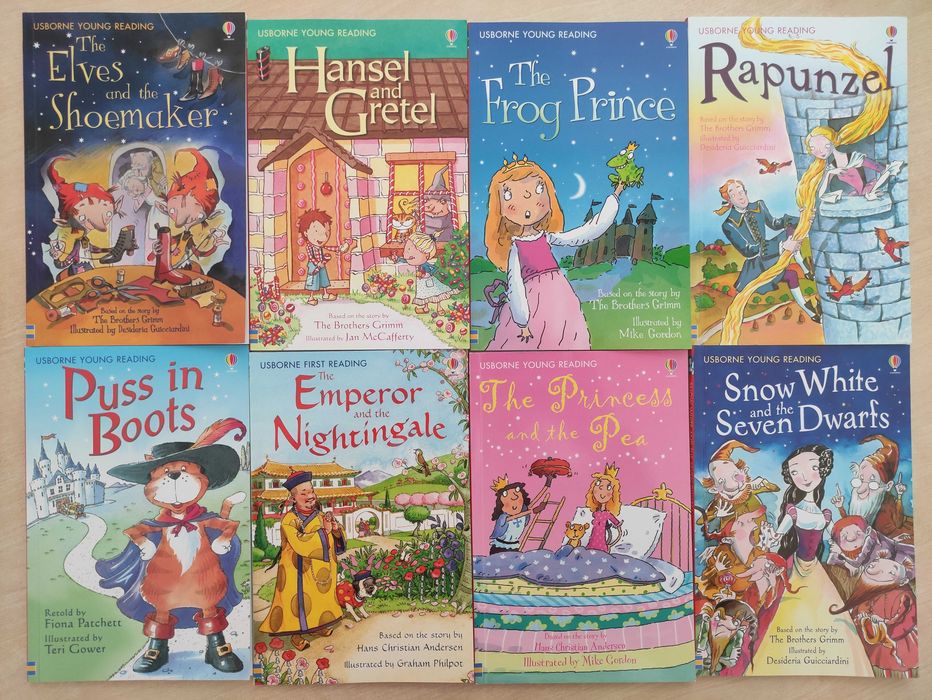 Książki dla dzieci First Reading Usborne po angielsku