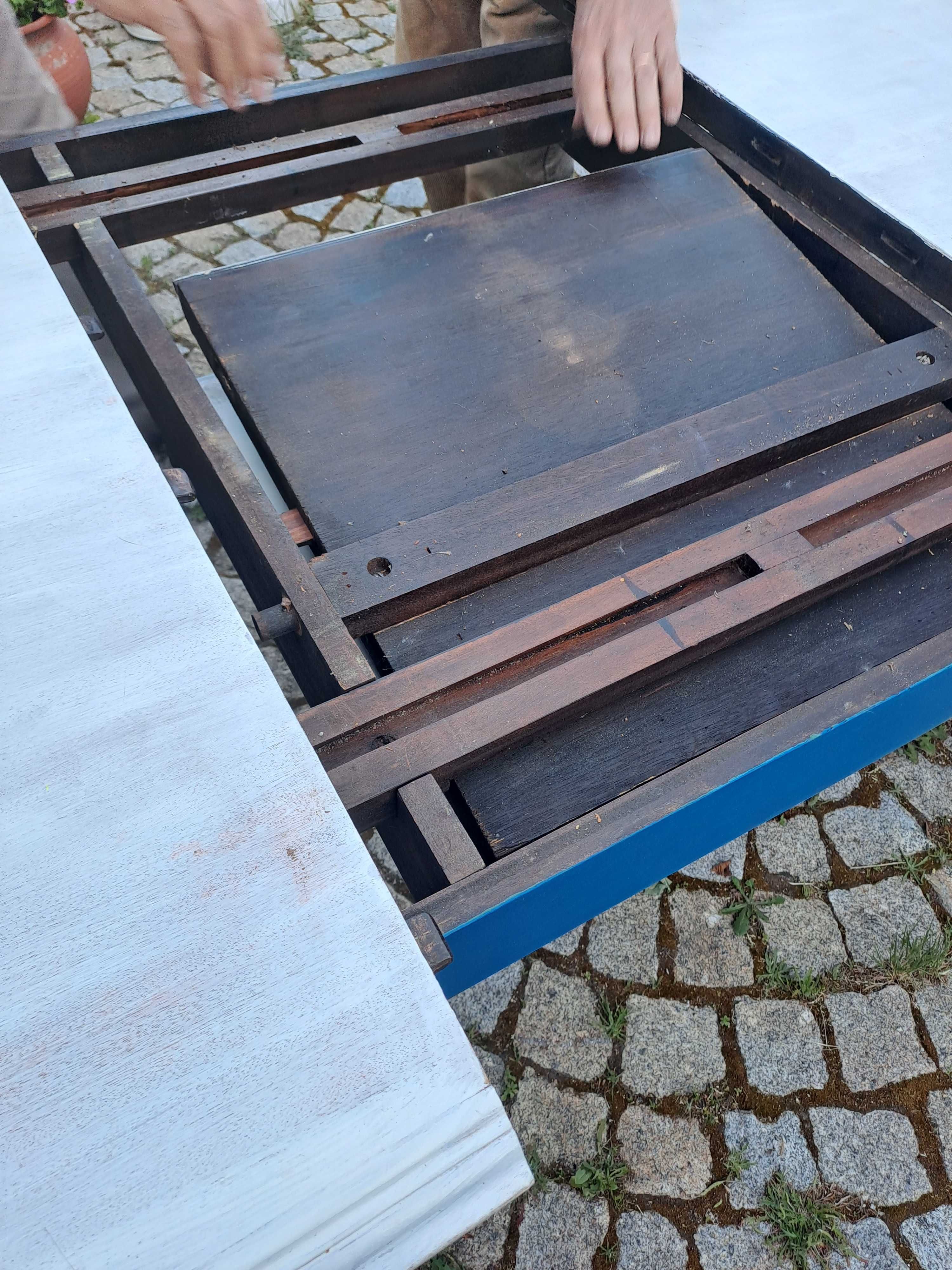 mesa extensível madeira maciça