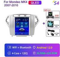 Radio android 12 Tesla 2/32GB Ford Mondeo mk4 Galaxy A/C 2007/2010