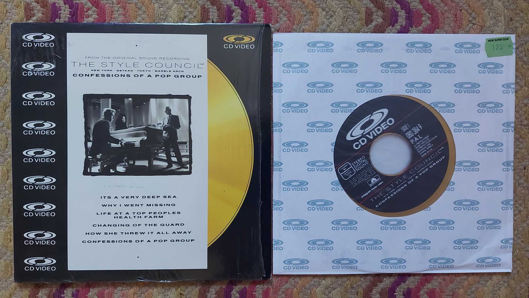 Laserdisc The Style Council Confessions Of A Pop Group (NM-/M-)