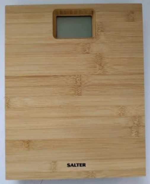 Prezent - waga łazienkowa elektroniczna bambusowa - nowa