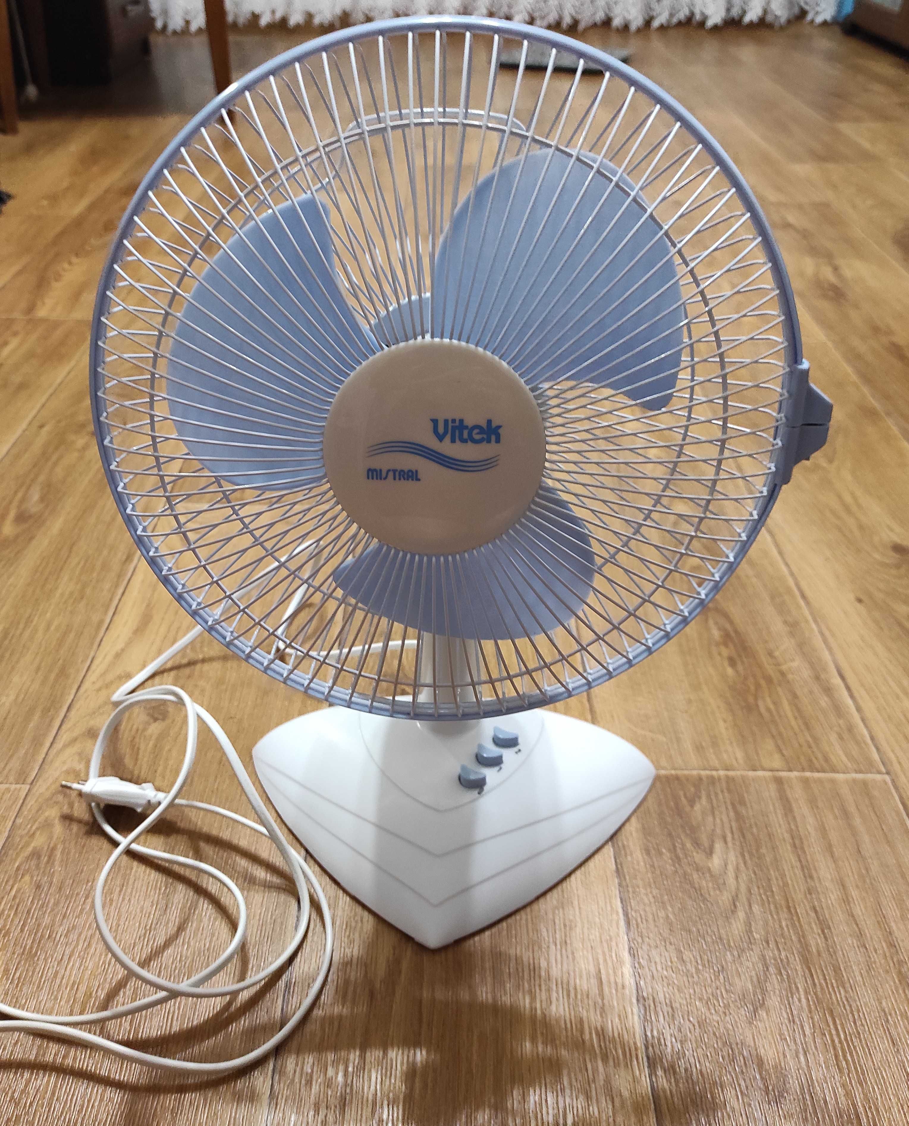 Настольный вентилятор, настільний вентилятор Vitek VT-1901 W