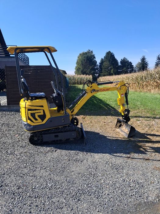 Usługi minikoparką