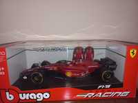 Bburago bolid Ferrari Racing F1-75, 2022, Charles Leclerc, skala 1:18