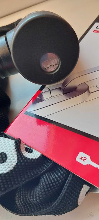 Solidne zapięcie antykradzieżowe do roweru /Walfort/.