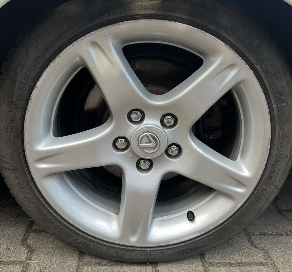 Felgi 17” 5x114,3 Używane proste, pasują do Lexusa, Toyoty, Nissana
