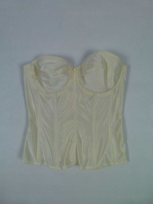 Dominique gorset pas do pończoch ecru / 34D - M