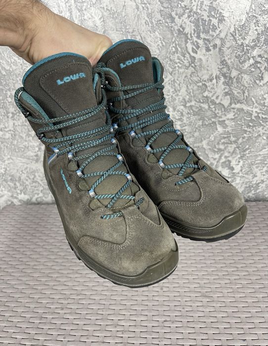 Lowa gore-tex ботинки 40 размер трекинговые серые