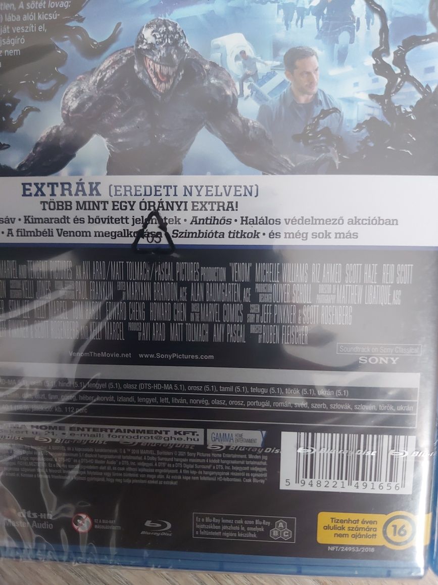 Venom 1-2 blu-ray nowa w folii Pl.dubing