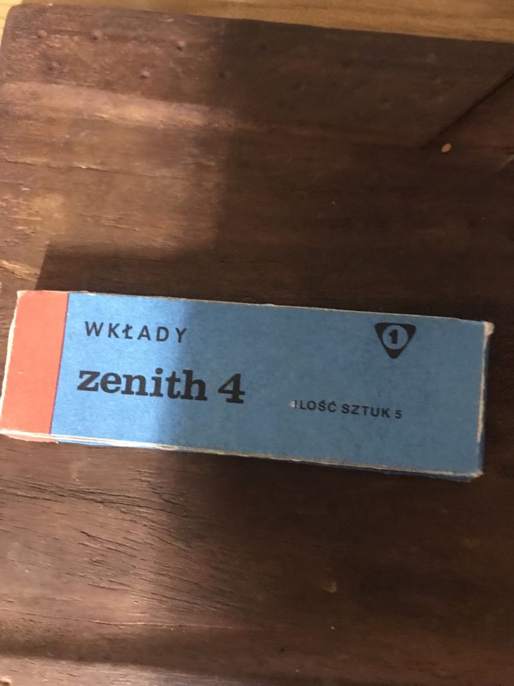 Sprzedam wkłady Zenith 4 z opakowaniem PRL