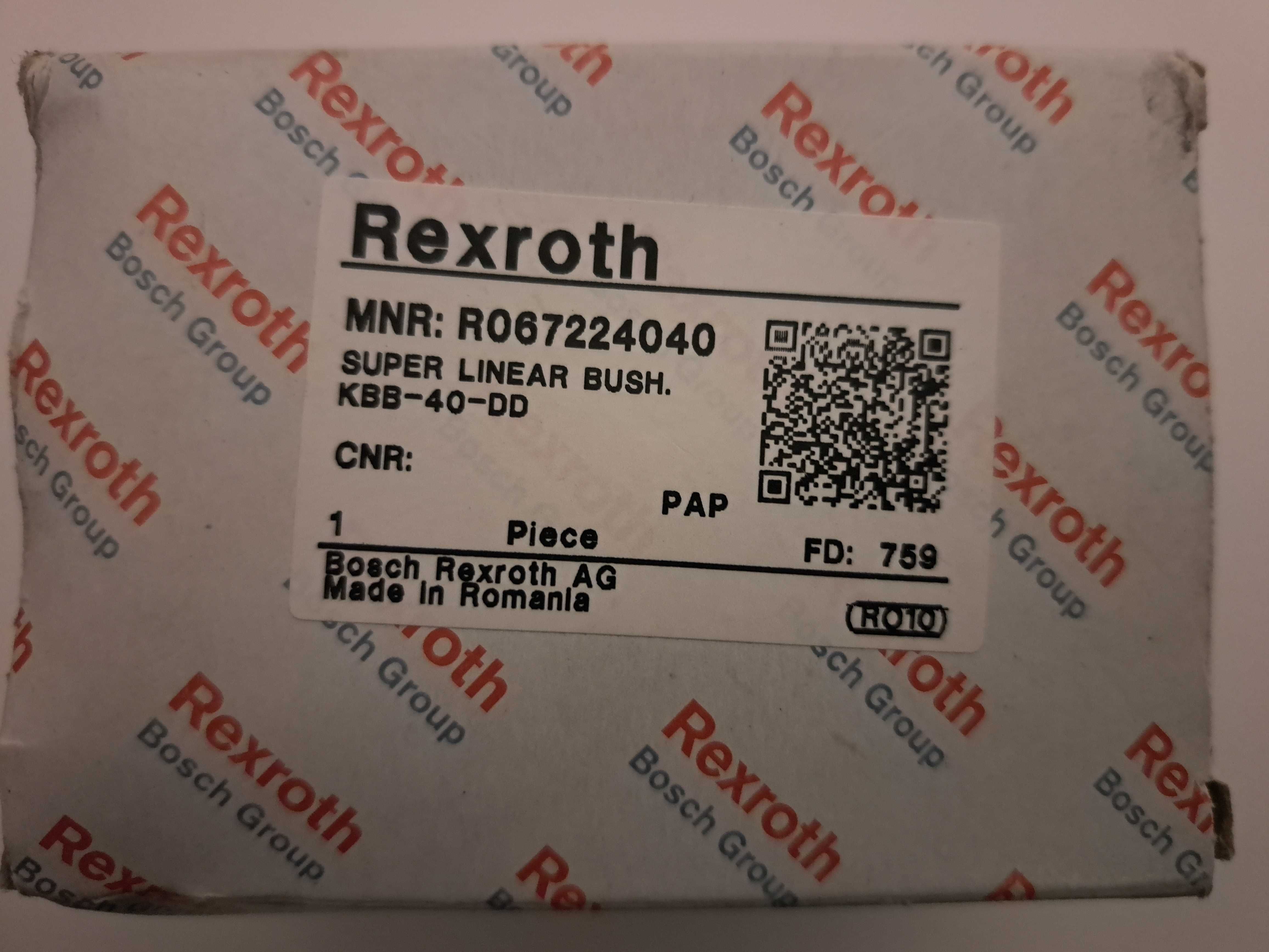 Łożysko liniowe Rexroth R0-672x240x40