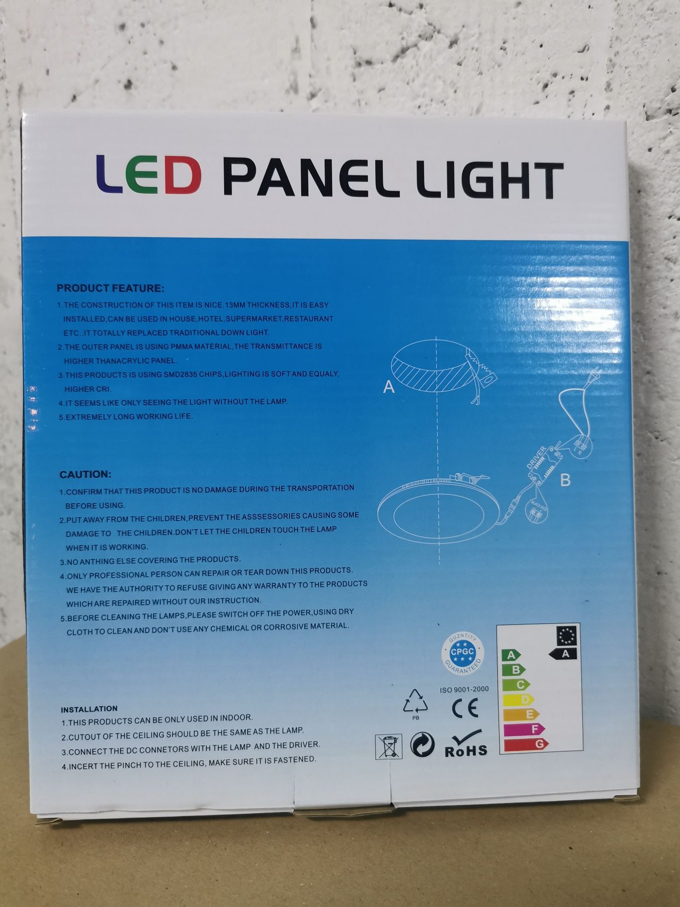 Leds Projectores / Lâmpadas tecto falso ( 22 CM )( NOVOS )