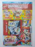 LEGO NINJAGO gazetka figurka ZANE + wirtła + miecz złota karta