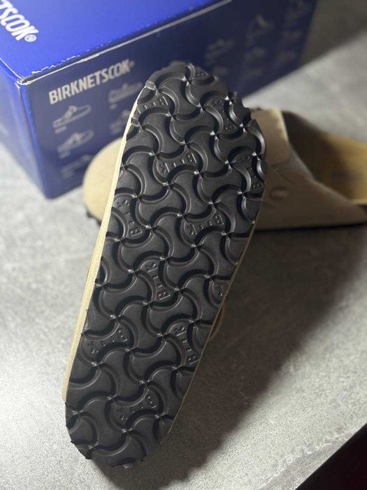 Клоги Birkenstock boston shearling шльопанці біркеншток биркенсток 38р