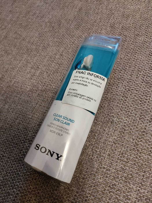 Auriculares c/ fio (azul) | SONY