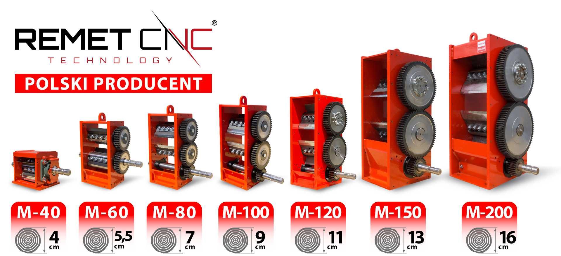 Mechanizm REMET R-100 === rębak do gałęzi === DOSTAWA GRATIS