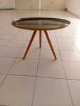 Mesa de Centro Redonda Contemporânea