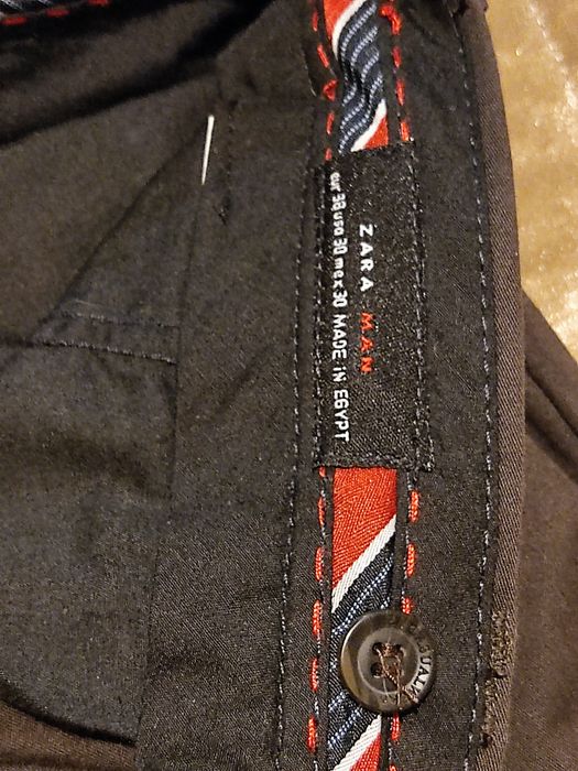 Calça de fato da Zara Men,  semi novo,  tam 38