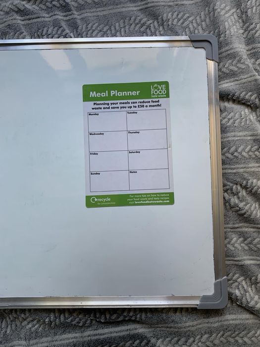 Meal planner magnetyczny planer posiłków tygodniowy A5