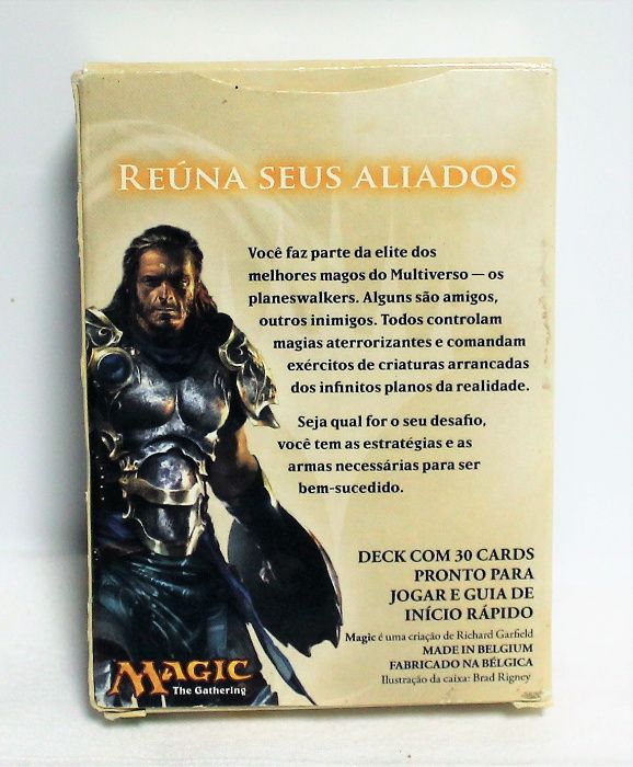 Cartas Magic, Planeswalkers Brancos, baralho com 30 cartas