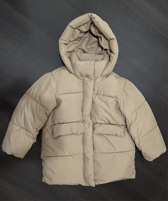 Пуховик дитячий zara куртка зимова