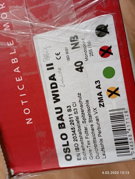 Buty steitz secura Oslo GTX rozm 40 nowe