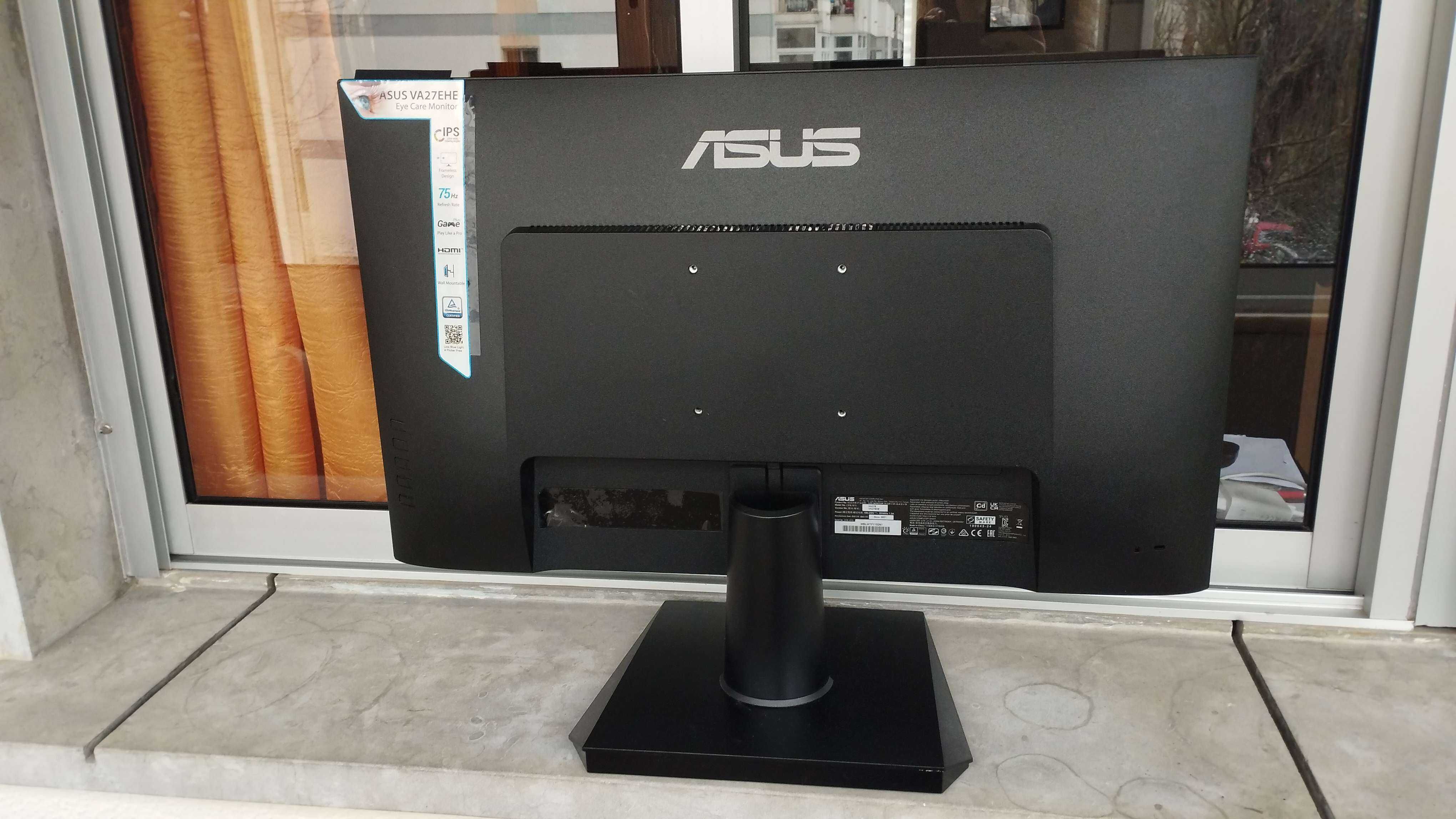 NOVO - Monitor ASUS 27'' Eye Care c/ Filtro de Luz Azul - HDMI e VGA