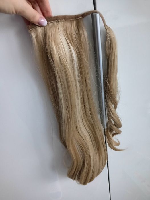 Kucyk doczepiany Cameron Hair blond włosy 60 cm