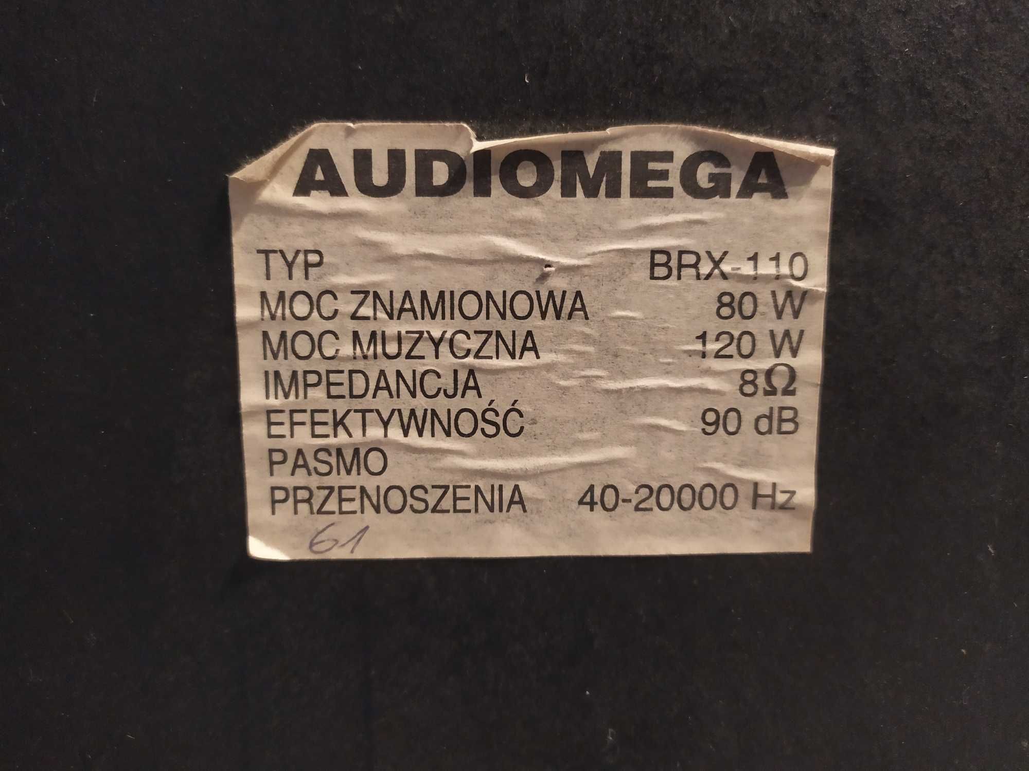 Kolumny Podłogowe Audiomega BRX-110