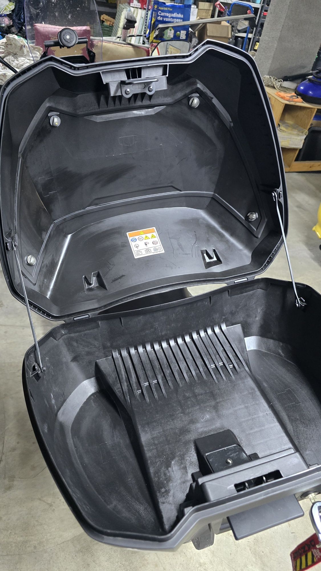 Top case Honda + base + bolsa