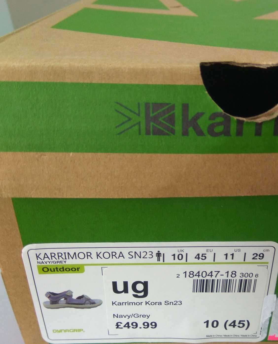 размер 44 новые мужские сандали Karrimor