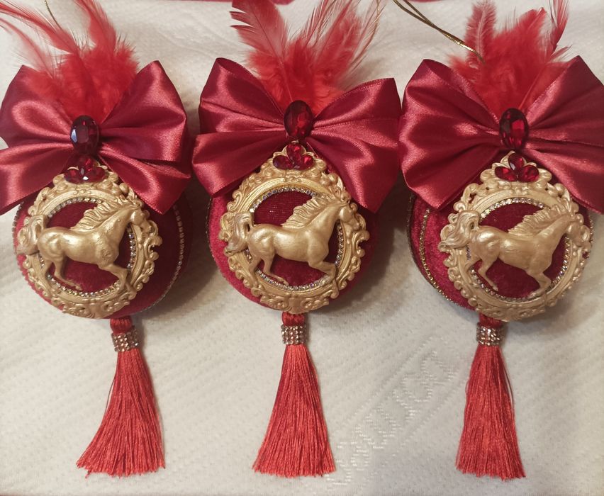 Новорічні прикраси ручної роботи