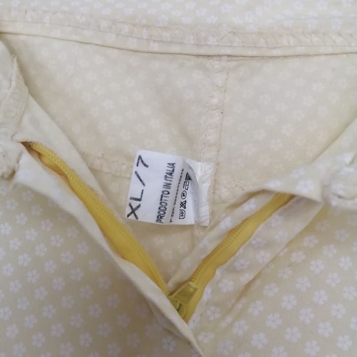 Szorty damskie żółto-białe L/XL