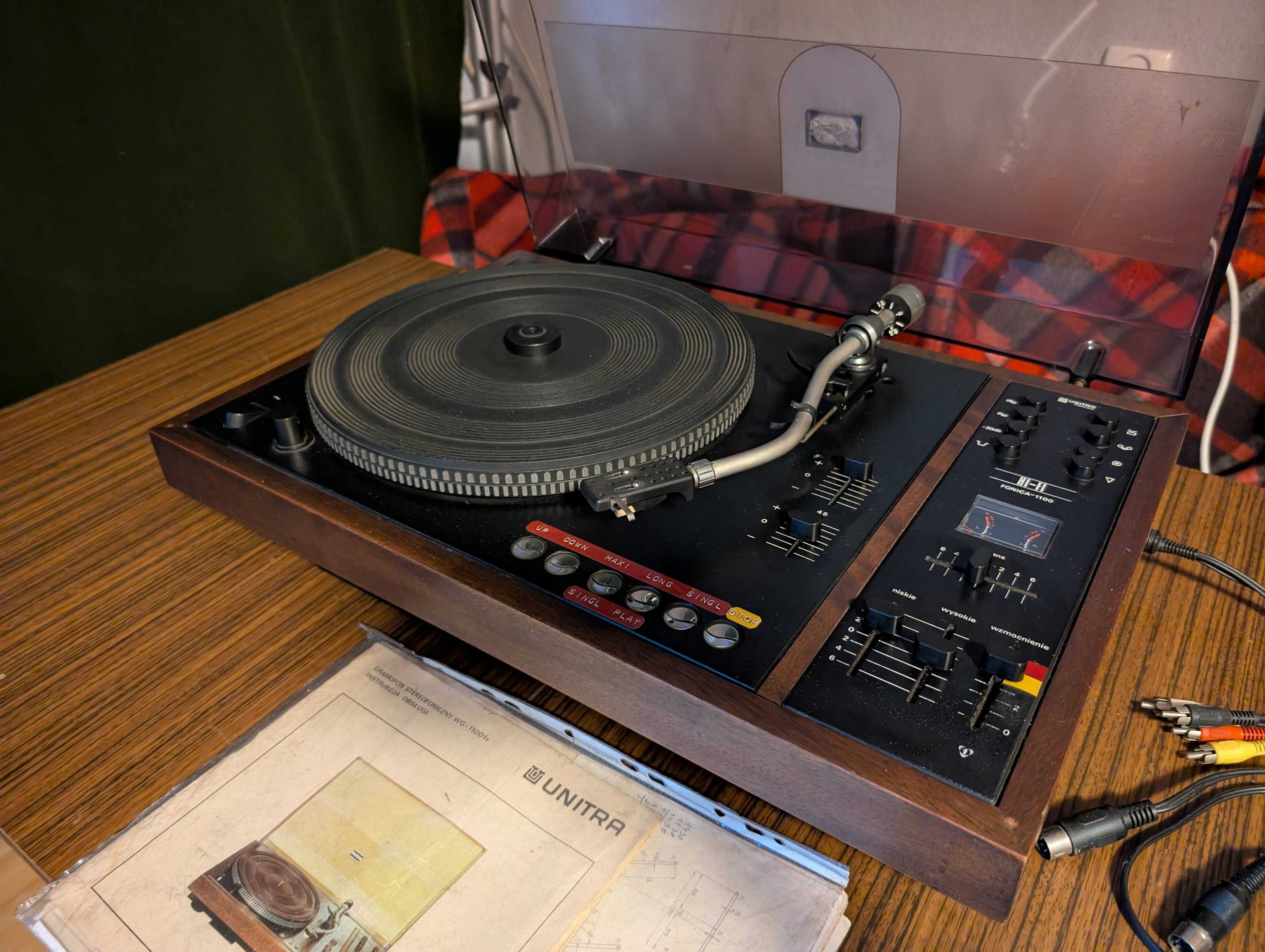 Gramofon Unitra Fonica WG-1100 fs