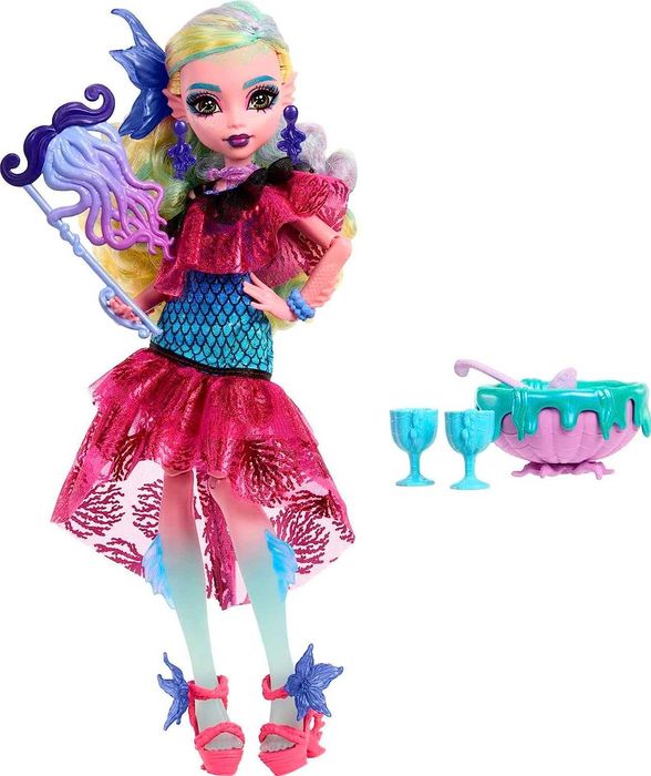 Монстер Хай Лагуна Блю Бал монстров Monster High Lagoona Blue HNF71