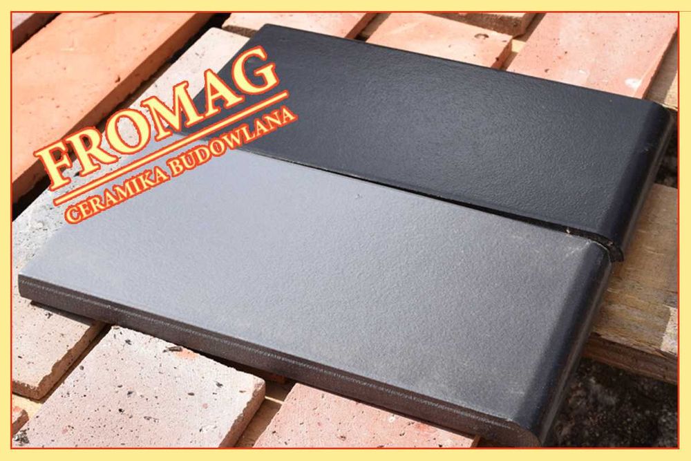 PARAPET płytka parapetowe okapniki klinkier okapnik podokiennik